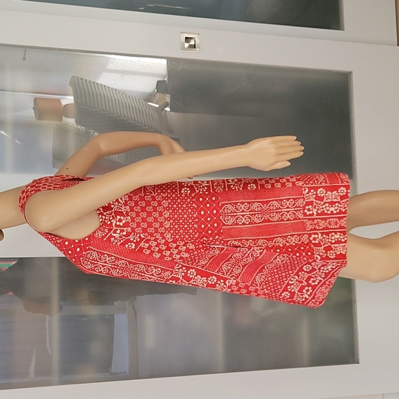 Rachel Zoe A-Line Mia Linen Print Dress w/Pockets-NEW! - Picture 5 of 14